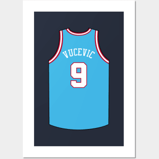 Nikola Vucevic Chicago Jersey Qiangy Posters and Art